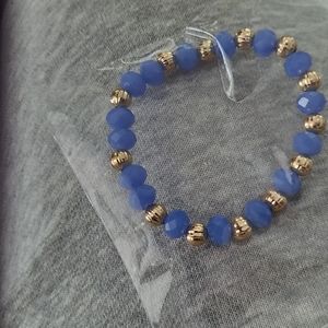 Blue stone bracelet